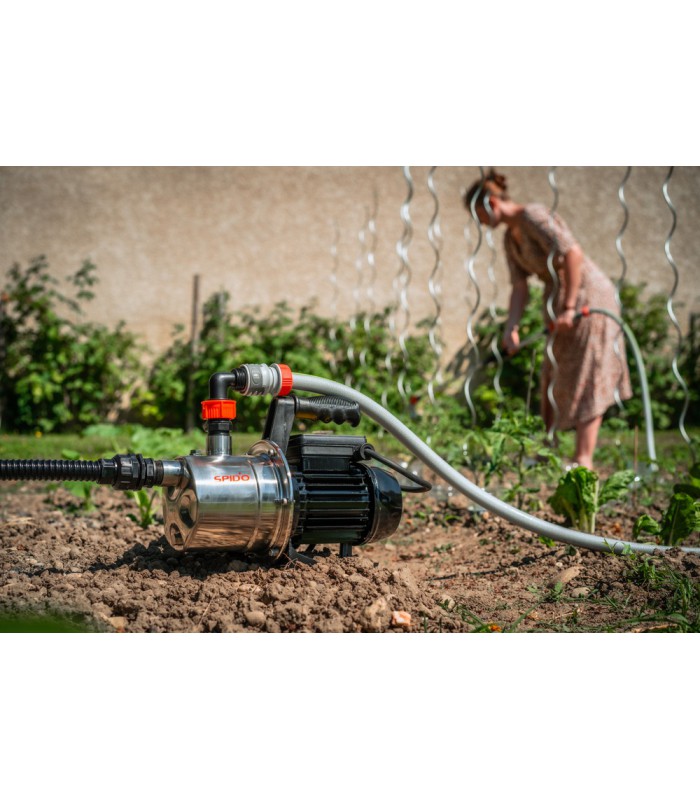 Kit JETINOX 550  Spid'O Pro avec pompe d'arrosage manuelle