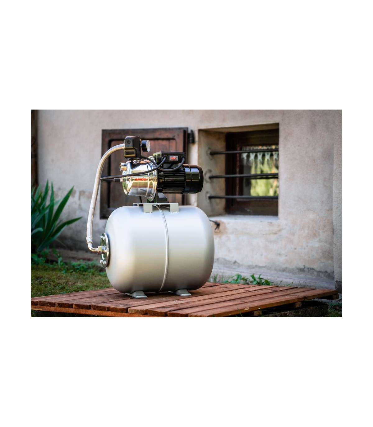 Groupe De Surpression SPID'O ECOP 140/20 - Pompe 600W, Débit 3,6 M³/h, Réservoir 20L - Fonte - 12