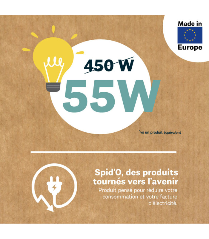 Groupe de filtration économique Spid'O POOL COMBO 7.0 PREMIUM