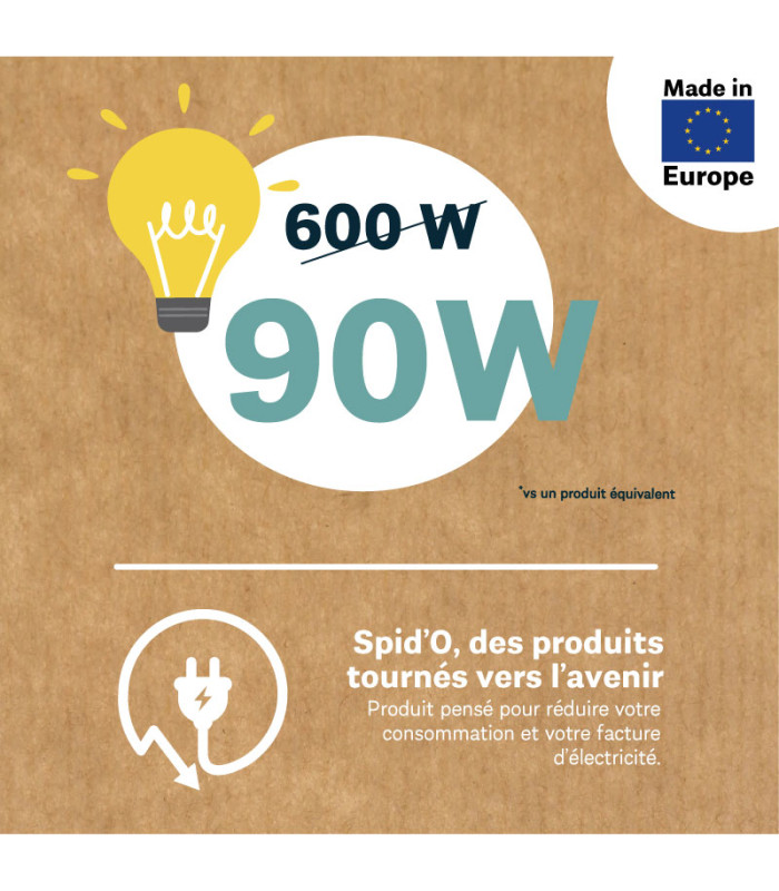 Groupe de filtration économique Spid'O POOL COMBO 9.5 PREMIUM