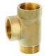 Raccord 3 voies laiton