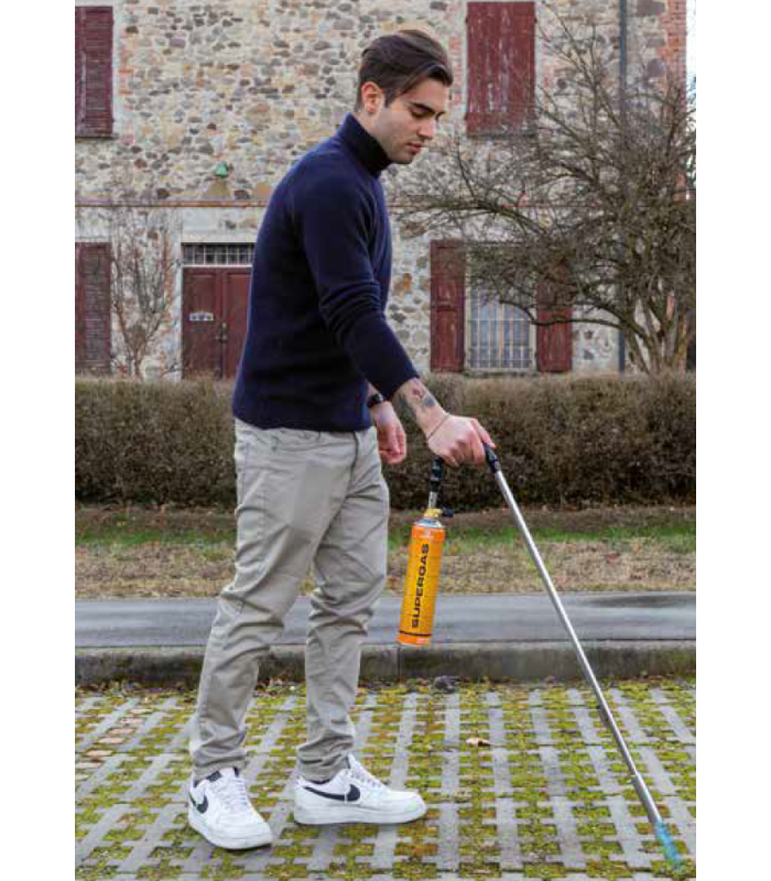 Désherbeur thermique (fourni avec une cartouche de gaz)