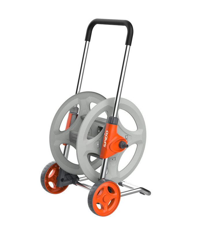 Dévidoir métal sur roues