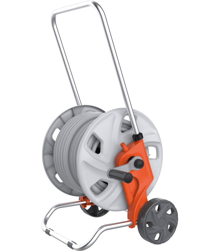 Dévidoir sur roues avec tuyau 20 m Ø 15 mm