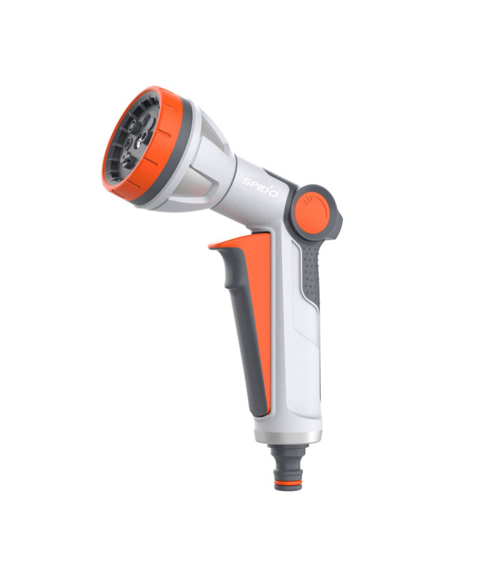 Pistolet d'arrosage métal 8 jets