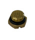 Bouchon laiton M 08/13 avec joint