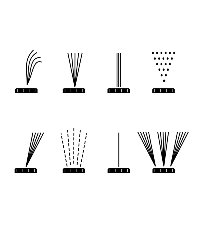 Arroseur cadran 8 positions