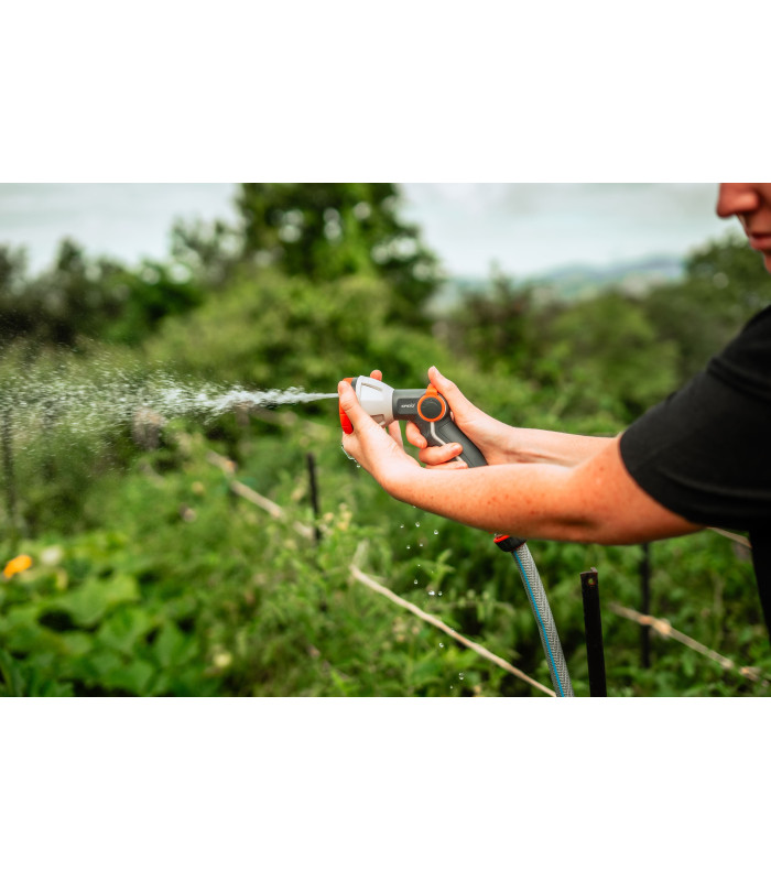 Pistolet d'arrosage métal luxe 8 jets