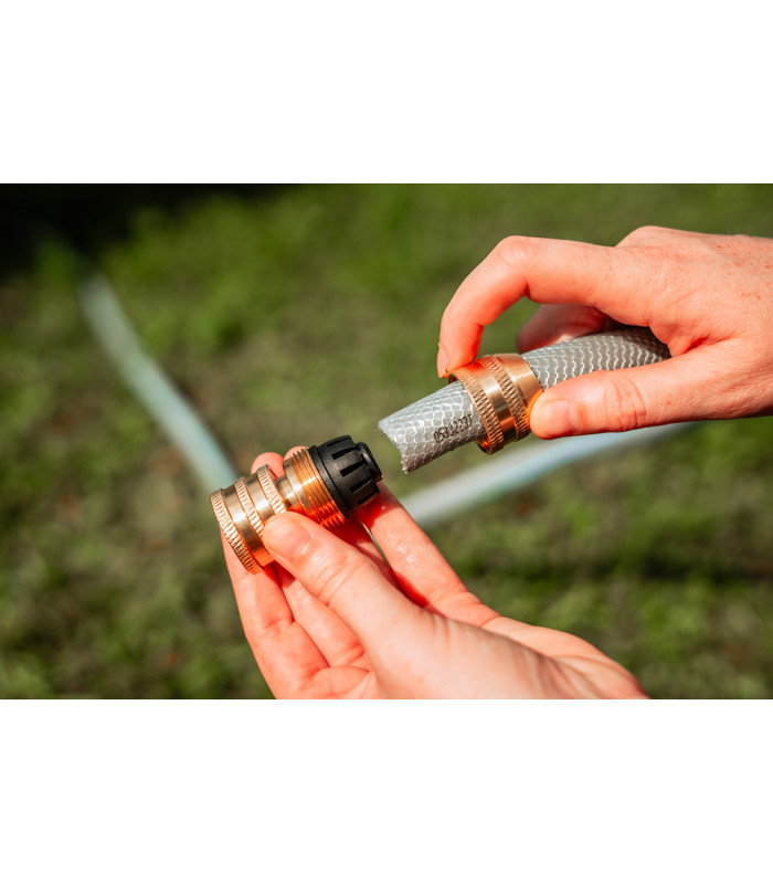 Coupleur Aquastop laiton 19 mm