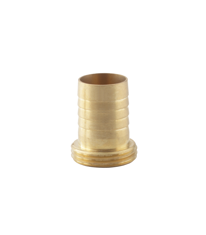 Raccord cannelé laiton 1 pièce 30 mm - M 33/42