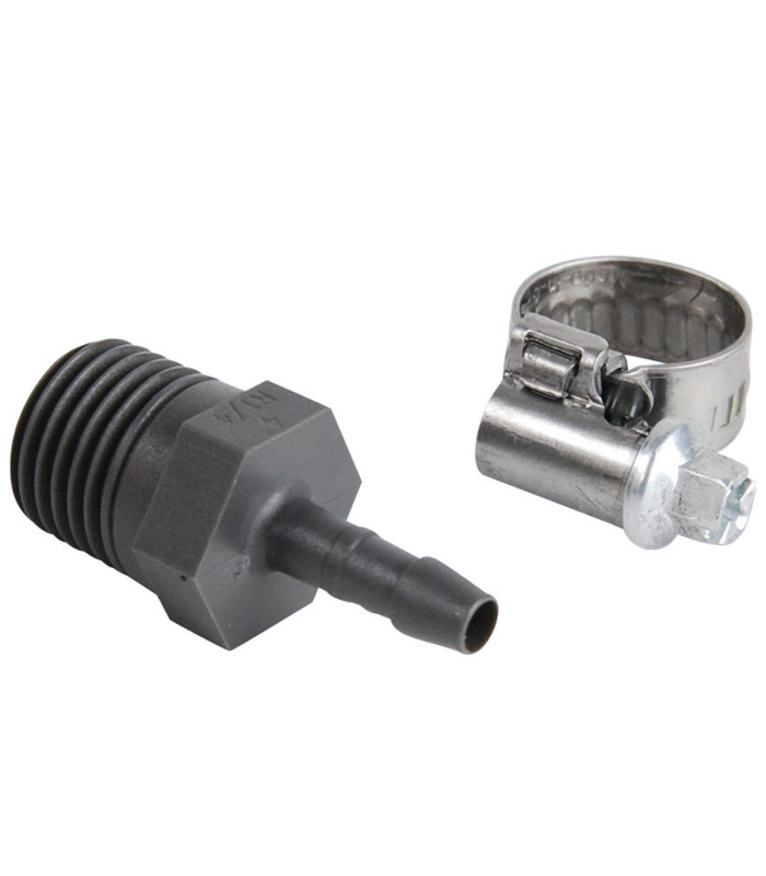 Raccord plastique Ø 4 mm - M 8/13