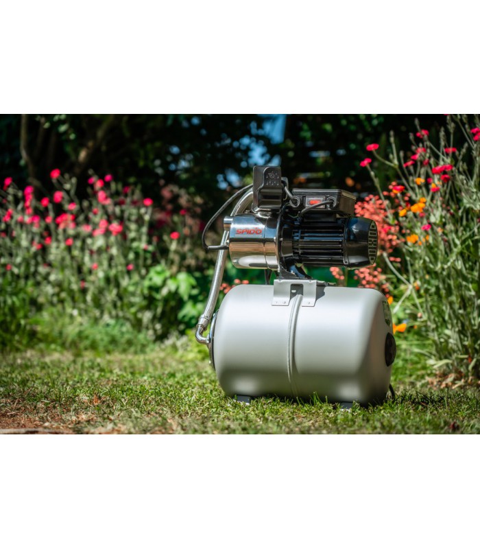 Groupe De Surpression SPID'O ECOP 140/20 - Pompe 600W, Débit 3,6 M³/h, Réservoir 20L - Fonte - 13