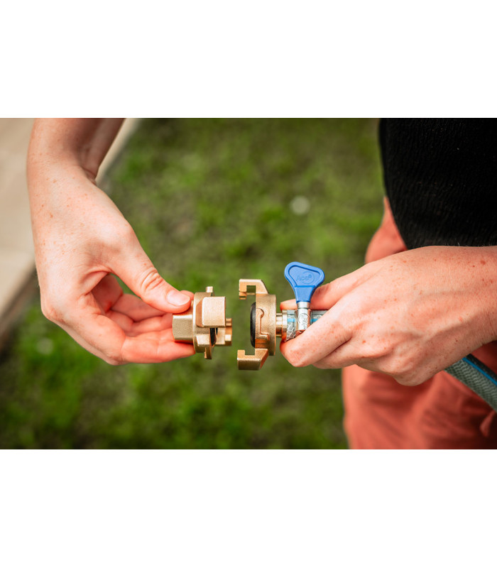 Raccord express laiton femelle 15/21