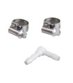 Coude plastique Ø 6 mm