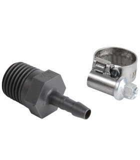 Raccord plastique Ø 12 mm - M 15/21