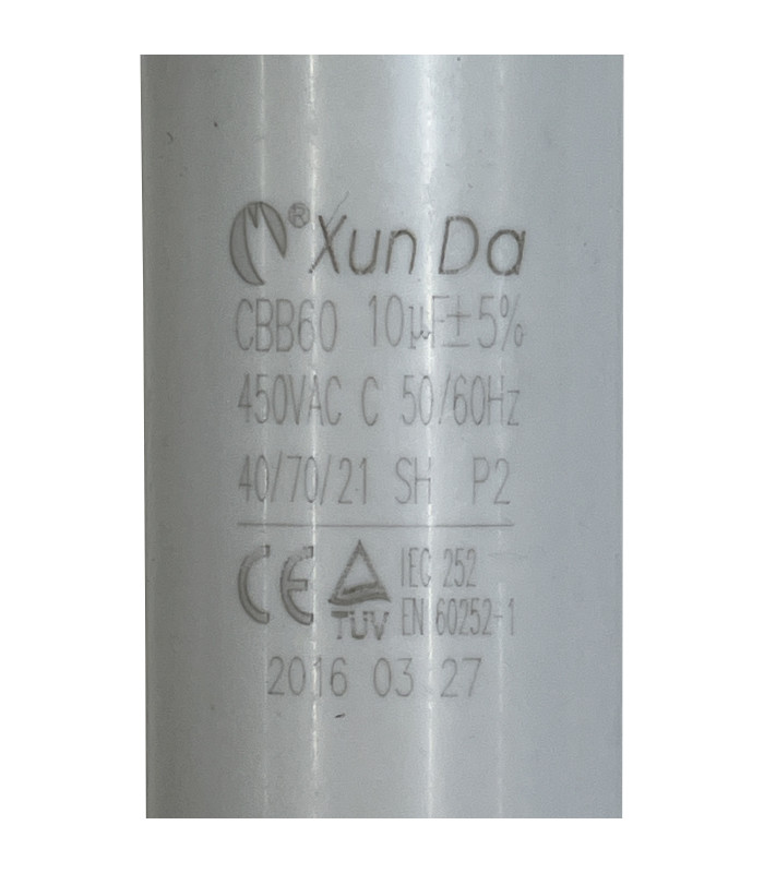 Condensateur à fils 10 µF