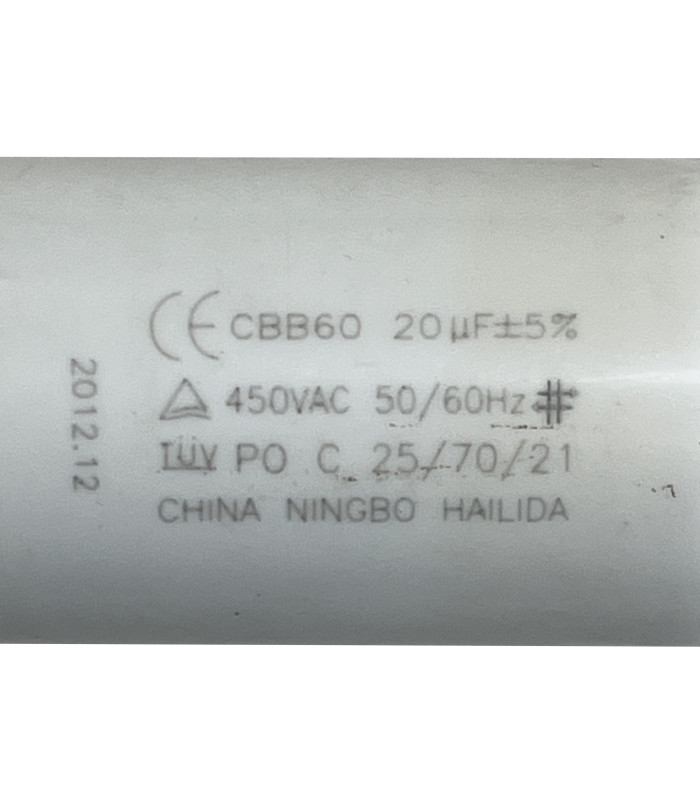 Condensateur à fils 20 µF