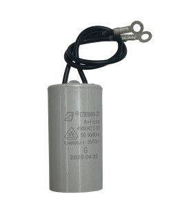 Condensateur à fils + cosses 6 µF