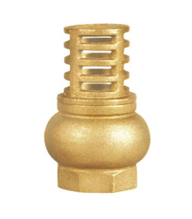 Clapet/Crépine laiton vertical F 20/27