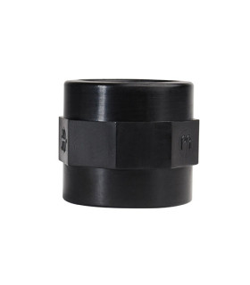 Raccord plastique droit égal FF 33/42