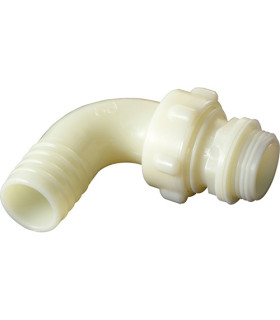 Coude cannelé 3P M 33/42 - ⌀30