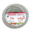 Tuyau PVC armé souple à  spirales 7 m - ∅ 25 mm