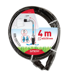 Kit d'aspiration plastique 4 mètres