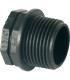 Raccord plastique droit à réduction M 40/49 - F 33/42