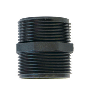 Raccord plastique droit égal MM 33/42