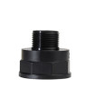 Raccord plastique droit à  visser Réduction - F 40/49 - M 26/34