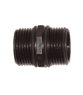 Raccord plastique droit égal MM 26/34