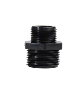 Raccord plastique droit à réduction M 26/34 - M 20/27