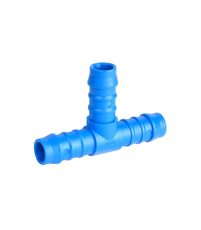 T égal cannelé 16 mm