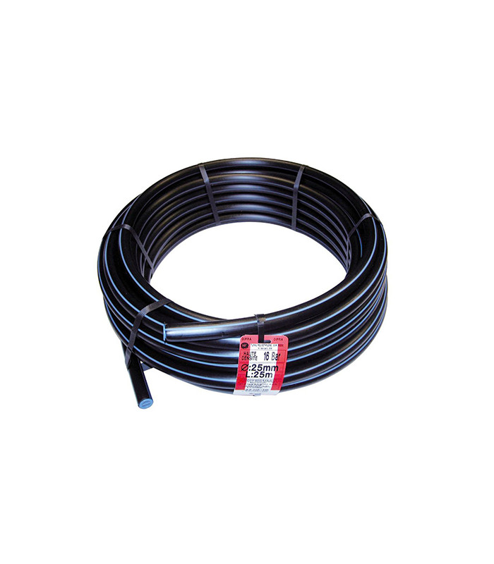 Tuyau polyéthylène pour eaux potables haute densité - 100 m - ∅ 32 mm