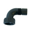 Raccord plastique coudé cannelé F 26/34 - ∅ 25