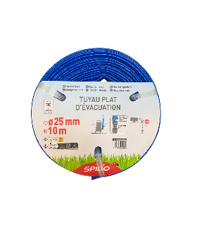 Tuyau plat d'évacuation 10 m - ∅ 25 mm