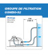 Groupe de filtration Spid'O POOL Combo S-2