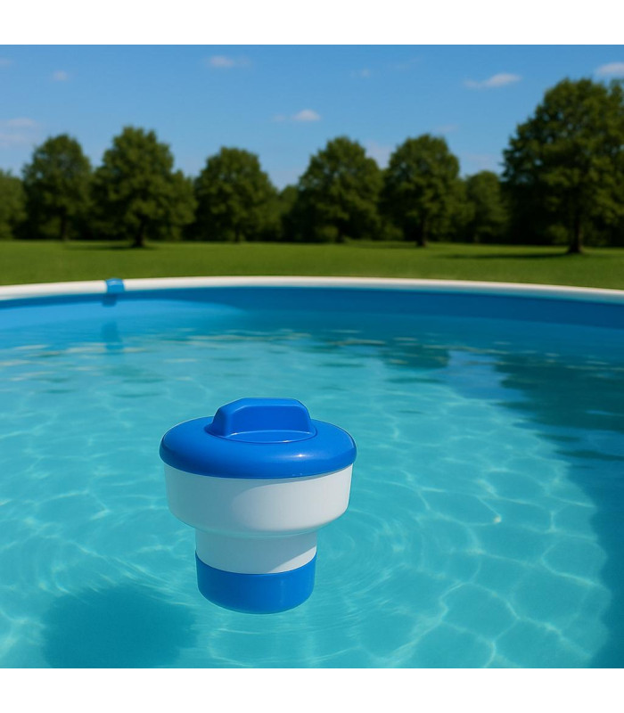 Diffuseur flottant pour galets de chlore Ø 18 cm