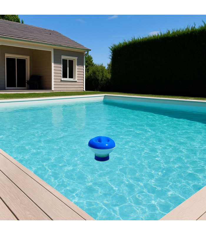 Diffuseur flottant pour galets de chlore Ø 13 cm