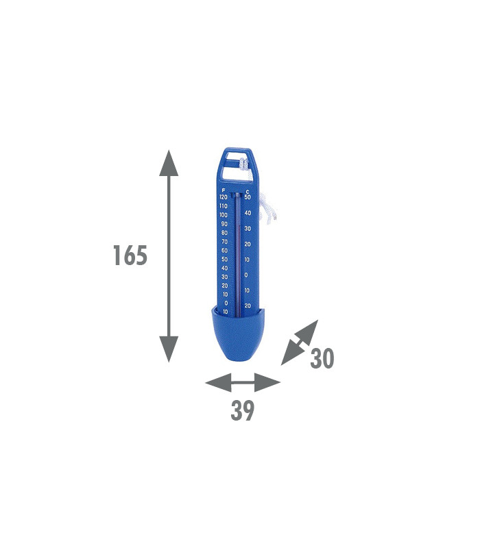Thermomètre flottant pour piscine
