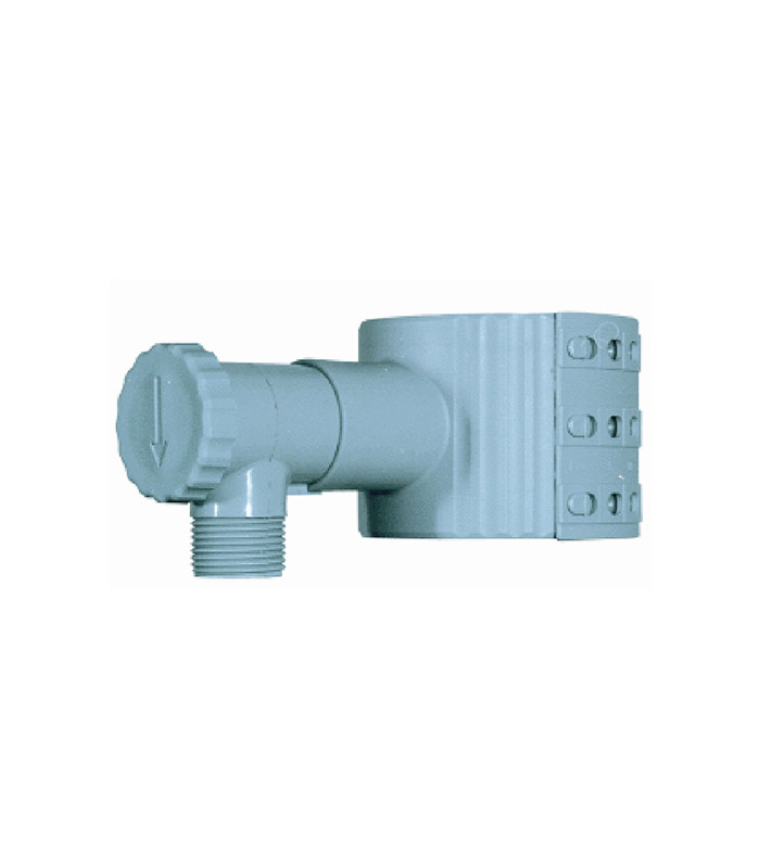 Collecteur d'eau de pluie pour gouttière coloris gris