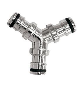 Dérivation 3 voies raccord rapide laiton