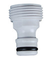 Adaptateur mâle 20/27 avec sortie raccord rapide