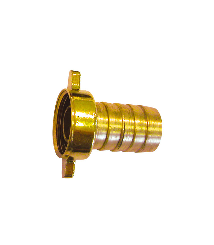 Raccord cannelé laiton 2 pièces 25 mm - F 26/34