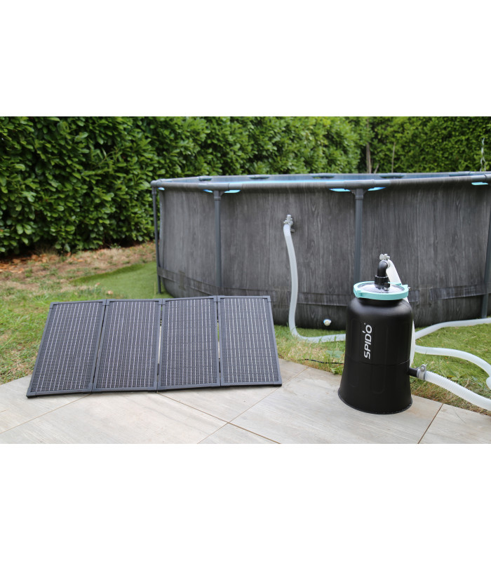 Groupe de filtration solaire pour piscine Combo Sun 3.5 Spid'O POOL PREMIUM