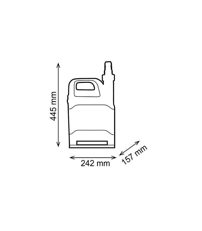 Pompe d'évacuation Spid'O Classic CDW 400