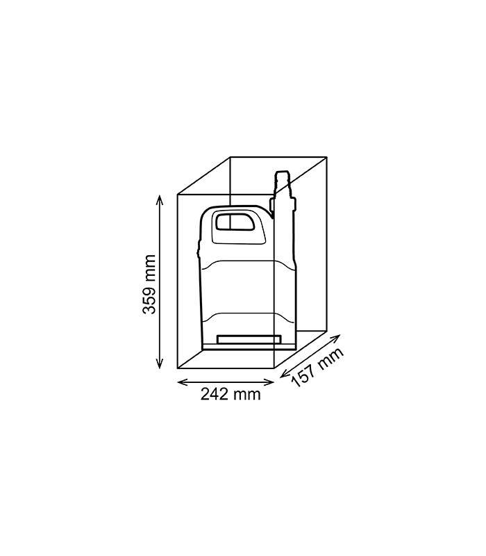 Pompe d'évacuation Spid'O Classic CDW 800