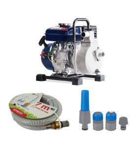 Kit complet de pompage Grand débit 12 m³/h - Pompage autonome Piscine/Citerne, Dépannage d'urgence, Usage polyvalent
